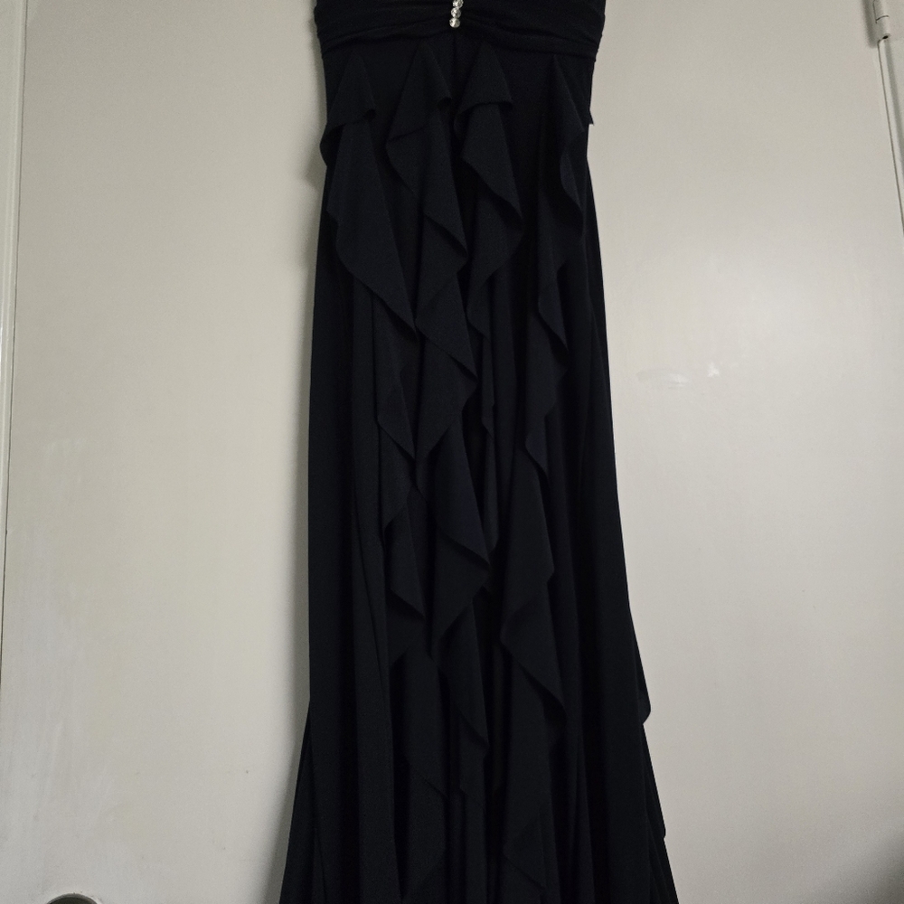 Elegant Dark BLUE Evening Dress